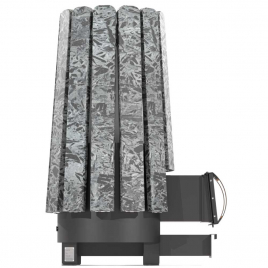 Дровяная банная печь GrillD Cometa Vega 240 Long Stone (Серпентинит)