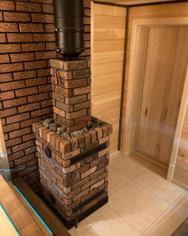 Дровяная банная печь GrillD Retro 500 Short Max