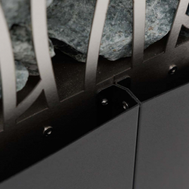 Электрическая печь BORN S110E Stone Black (Камень Черный), 11 кВт