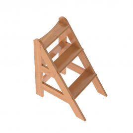 Лесенка для купели Bentwood, 3 ступени, дуб