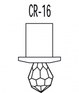 Набор насадок Cariitti Crystal KIT 3 CR-16