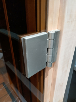 Стеклянные двери DoorWood Престиж, стекло прозрачное, коробка ольха